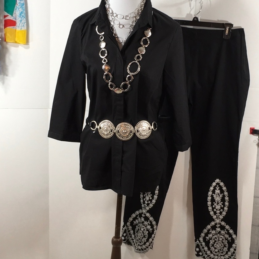 Bogari black blouse XL